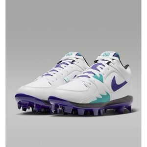 10.5 Men's - Nike Jordan Stadium 90 Low MCS Shoes - White/Grape Ice (HQ0211-105)